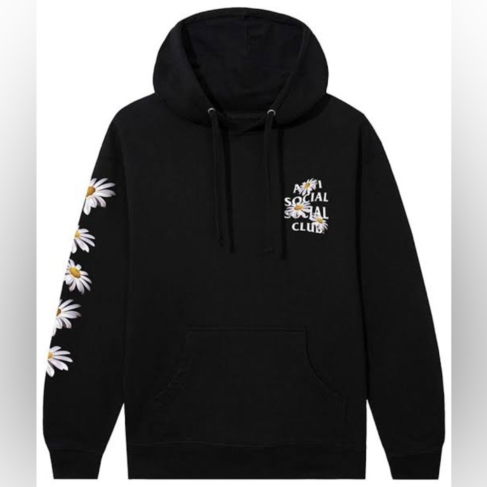Anti Social Social Club Bellis Hoodie - Black - XS